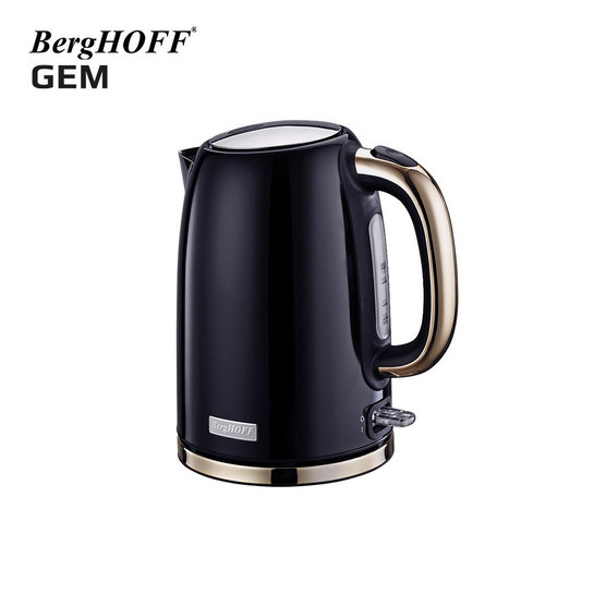 Berghoff Gem Titan 1.7 Litre Siyah Gold Su Isıtıcısı