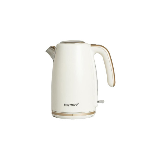 Berghoff Gem Pearl 1.7 Litre Vanilya Krem Rengi Gold Modern Su Isıtıcı
