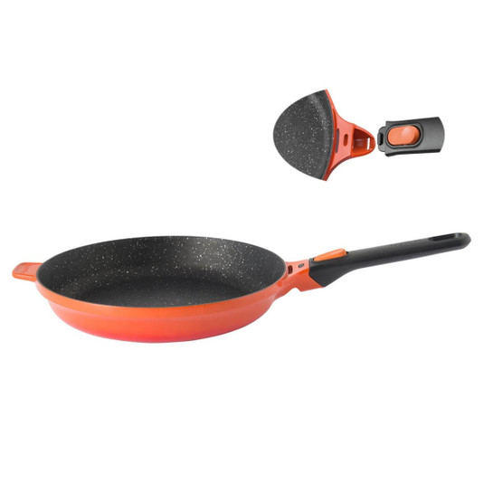 Berghoff Gem Stay Cool Soft Orange Çıkarılabilir Saplı Tava 28 Cm