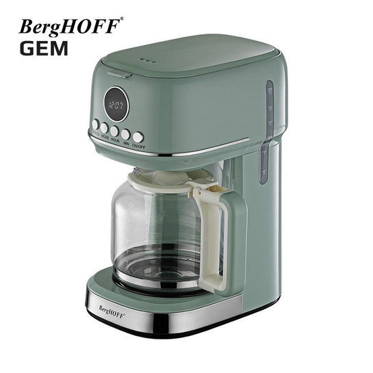 Berghoff Gem Retro 15 Bardak Mint Yeşil Filtre Kahve Makinesi