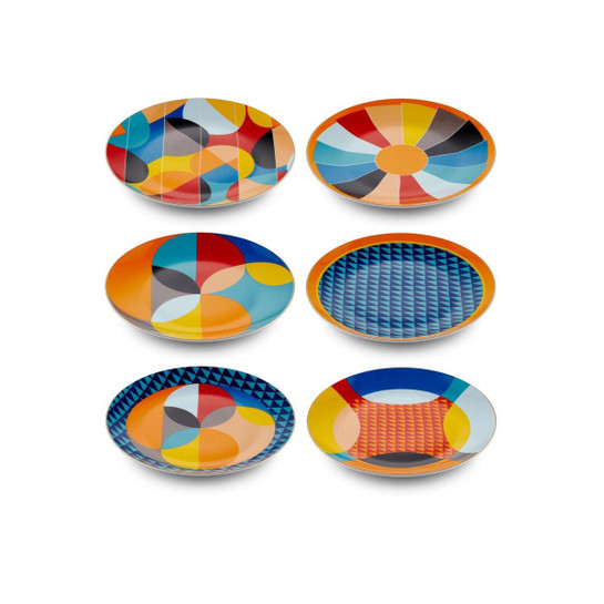 The Mia Shapes Pasta Tabağı 6 Kişilik