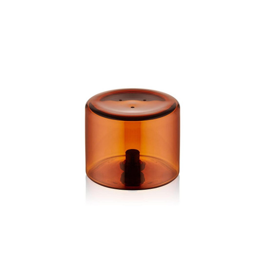 The Mia Yuvarlak Tuzluk Biberlik 2li Set Amber 6x5 Cm