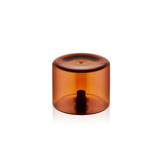 The Mia Yuvarlak Tuzluk Biberlik 2li Set Amber 6x5 Cm