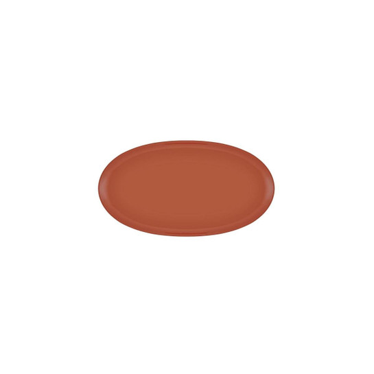 The Mia Cotta Limoges Oval Servis Terracota 34x17 Cm