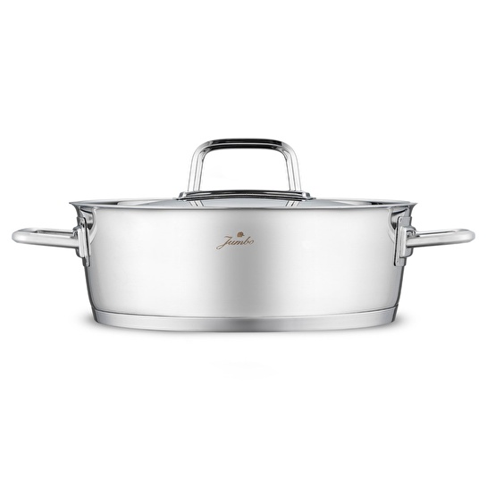 Jumbo Felix 8 Parça İndüksiyon Tabanlı Çelik Tencere Seti