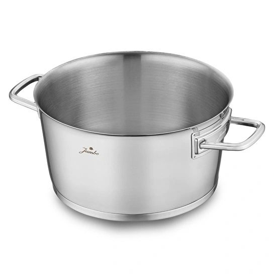 Jumbo Felix 8 Parça İndüksiyon Tabanlı Çelik Tencere Seti