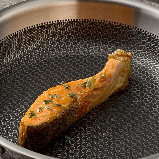 Jumbo Gourmet İndüksiyon Tabanlı Çelik Pilav Tenceresi 24 cm