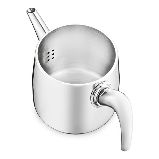 Jumbo 6500 Cam Demlikli Full Metal Sap İndüksiyon Tabanlı Çaydanlık