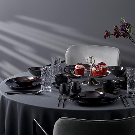 Jumbo Browni 6 Kişilik 28 Parça Kahvaltı Takımı