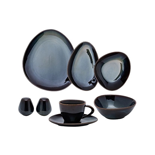 Jumbo Browni 6 Kişilik 28 Parça Kahvaltı Takımı