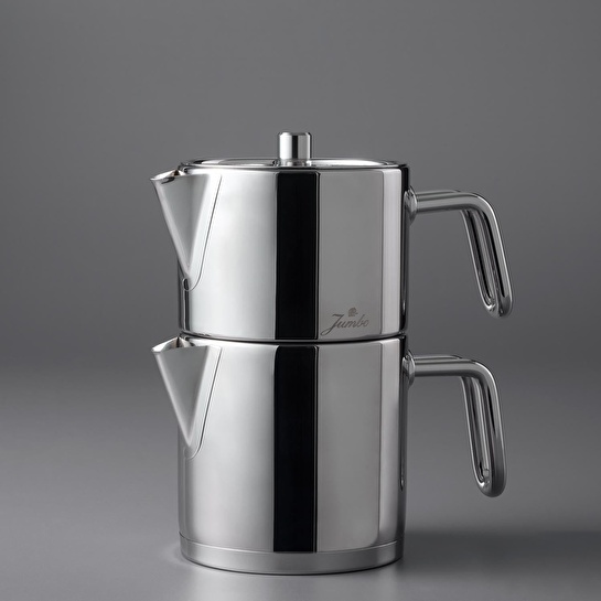 Jumbo Metalix Midi Full Metal İndüksiyon Tabanlı Çaydanlık