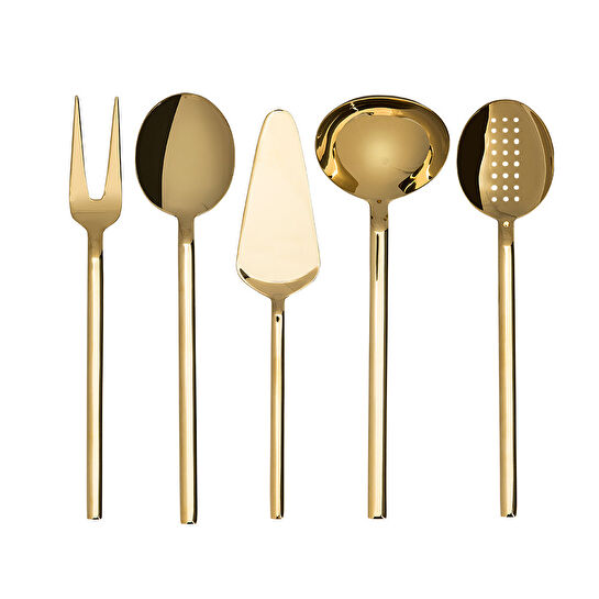 Jumbo 8100 Titanyum Gold 5 Parça Servis Seti