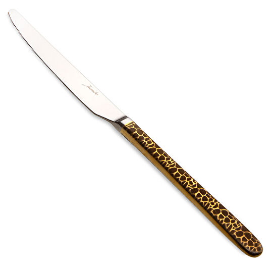 Jumbo 9400 Safari Black Gold 12 Kişilik 84 Parça Çatal Kaşık Bıçak Takımı