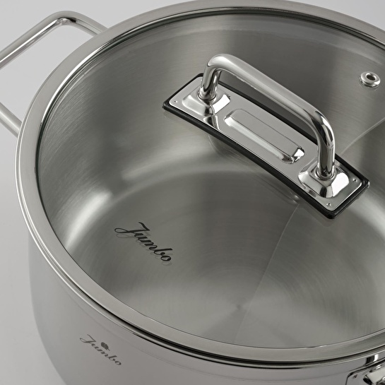 Jumbo Modena İndüksiyon Tabanlı Derin Tencere 24 cm