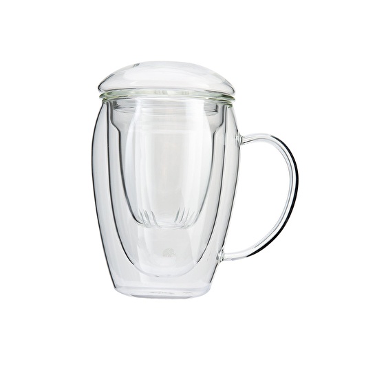 Jumbo Glory Double Wall Bitki Çay Bardağı 280 ml