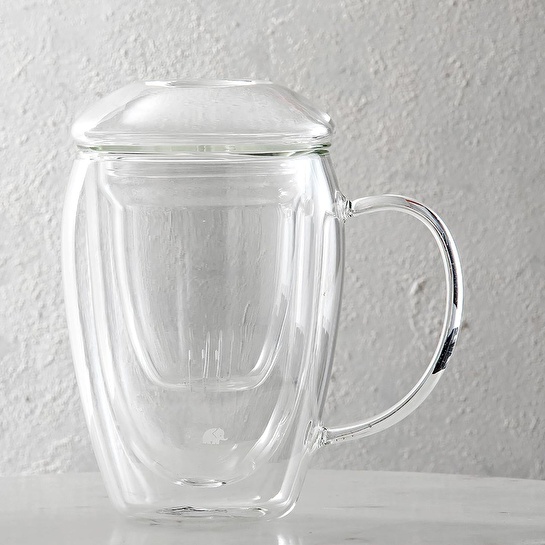 Jumbo Glory Double Wall Bitki Çay Bardağı 280 ml