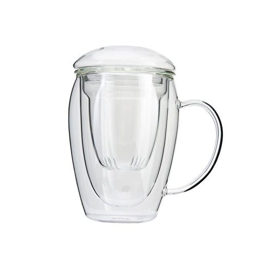 Jumbo Glory Double Wall Bitki Çay Bardağı 280 ml