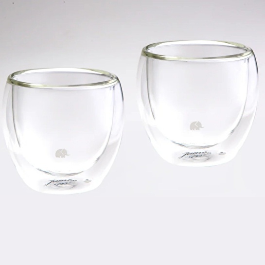Jumbo Glory Double Wall Çift Cidarlı 2'li Oval Bardak - 250 ml