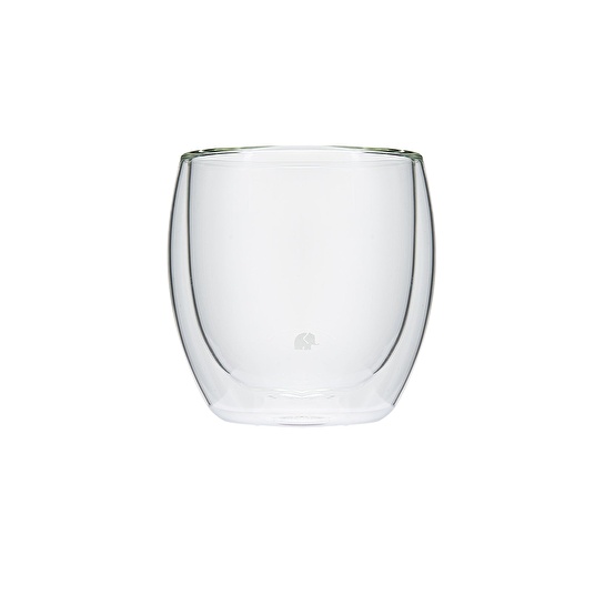 Jumbo Glory Double Wall Çift Cidarlı 2'li Oval Bardak - 250 ml