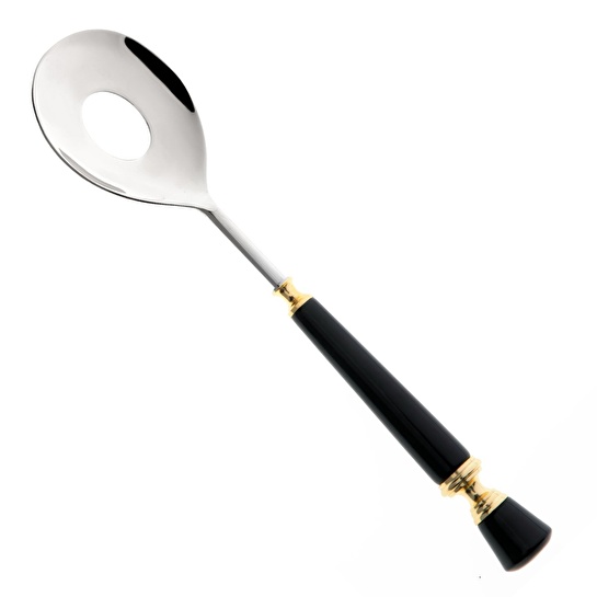 Jumbo Black 2 Parça Salata Servis Seti