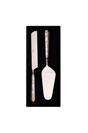 Jumbo Pearl 2 Parça Pasta Servis Seti