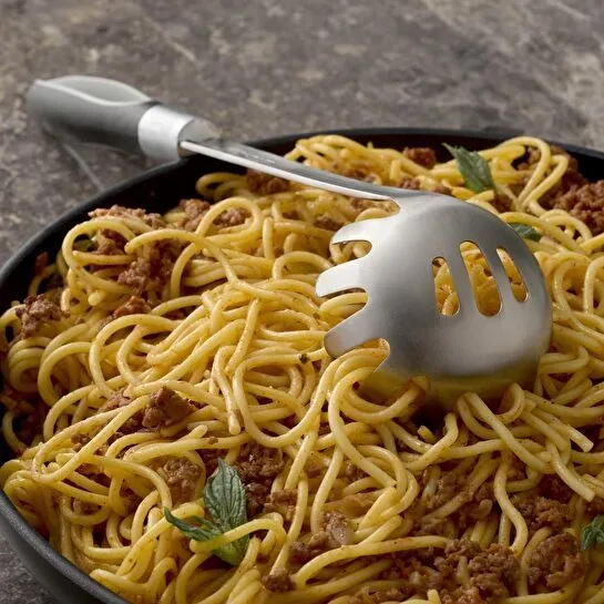 Jumbo Smart Çelik Spagetti Kepçe