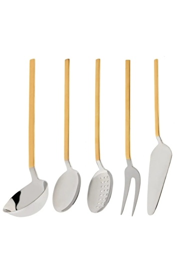 Jumbo 8100 5 Parça Altın Servis Takımı