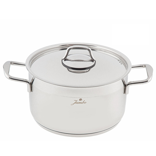 Jumbo Myra 8 Parça İndüksiyon Tabanlı Çelik Tencere Seti