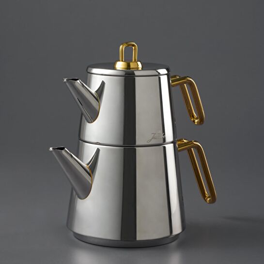 Jumbo Doha Titanyum Gold İndüksiyon Tabanlı Çaydanlık