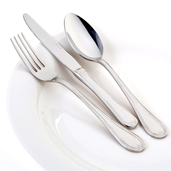 Jumbo Queen 84 Parça 12 Kişilik Çatal Kaşık Bıçak Seti