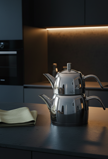 Jumbo New Sky İndüksiyon Tabanlı Çaydanlık