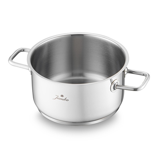 Jumbo Palermo 7 Parça İndüksiyon Tabanlı Çelik Tencere Seti