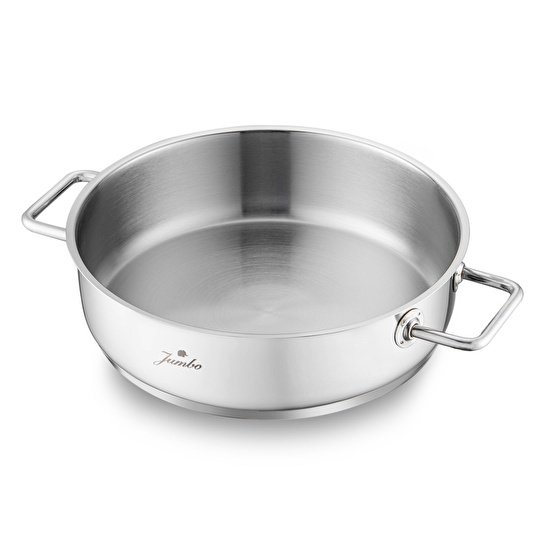 Jumbo Palermo 7 Parça İndüksiyon Tabanlı Çelik Tencere Seti