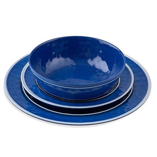 Jumbo Alesta Melamin Marine 12 Parça Yemek Takımı