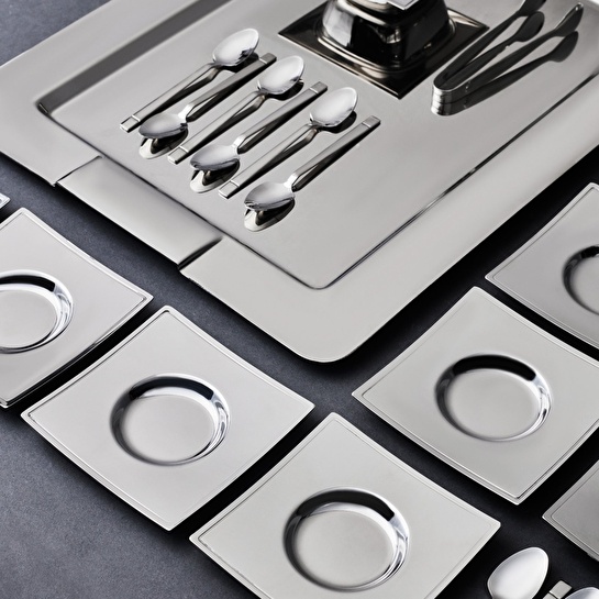 Jumbo Danica 28 Parça Krom Çay Seti