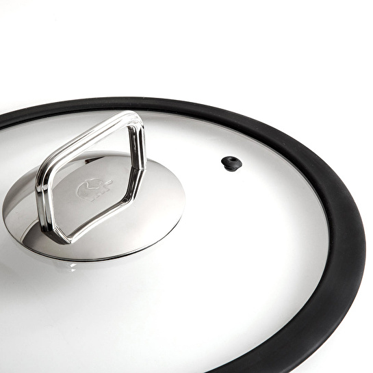 Jumbo Dublin Black İndüksiyon Tabanlı Derin Tencere 20 cm