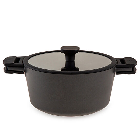 Jumbo Black Cook 7 Parça İndüksiyon Tabanlı Döküm Tencere Seti