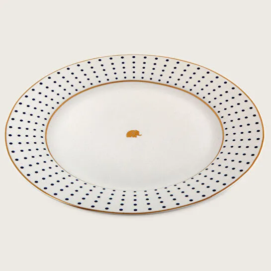 Jumbo Navy 24 Parça 6 Kişilik Yemek Takımı Blue