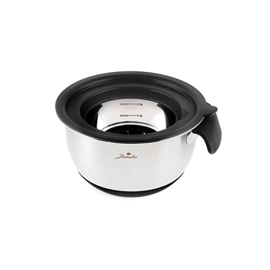 Jumbo Globe Plus 3'lü Siyah Saklama Kabı