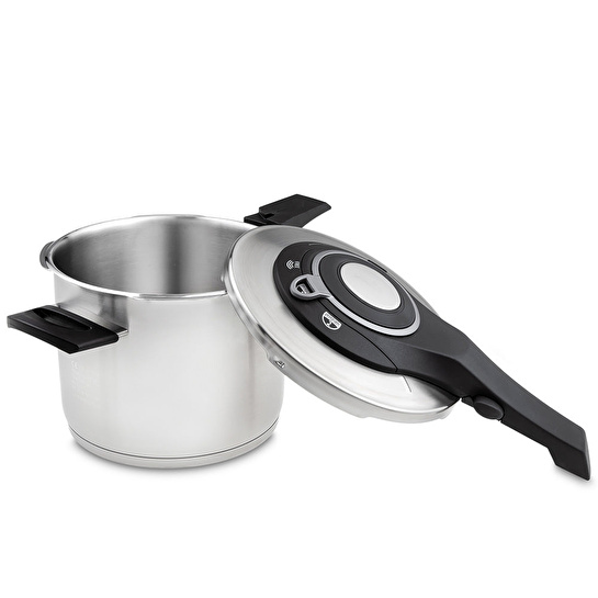 Jumbo Procook Mat Gri Düdüklü Tencere 6 Litre