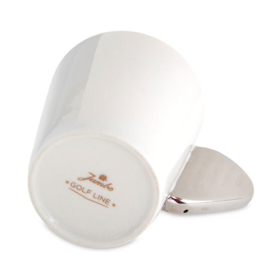 Jumbo Golf Line Club Parlak Beyaz Mug