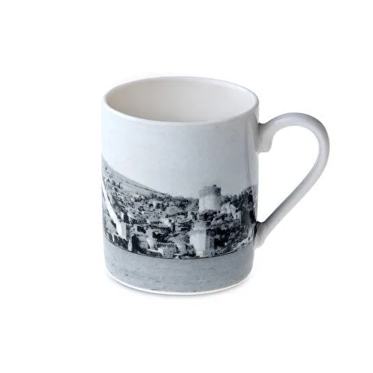 Jumbo X İstanbul Modern Othmar Pferschy-Karşı Kıyıdan Rumeli Hisarın’a Bakış 2 Kişilik Kahve Fincan Takımı