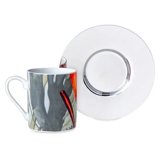 Jumbo X İstanbul Modern Erol Eskici-Field Of Study 2 Kişilik Kahve Fincan Takımı