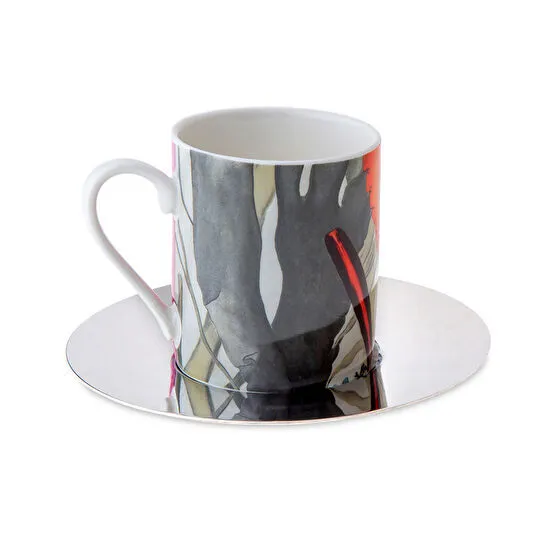 Jumbo X İstanbul Modern Erol Eskici-Field Of Study 2 Kişilik Kahve Fincan Takımı