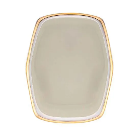 Jumbo Fold Gold 58 Parça 12 Kişilik Kare Yemek Takımı