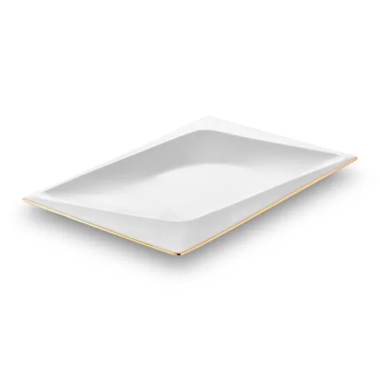 Jumbo Fold Gold 58 Parça 12 Kişilik Kare Yemek Takımı