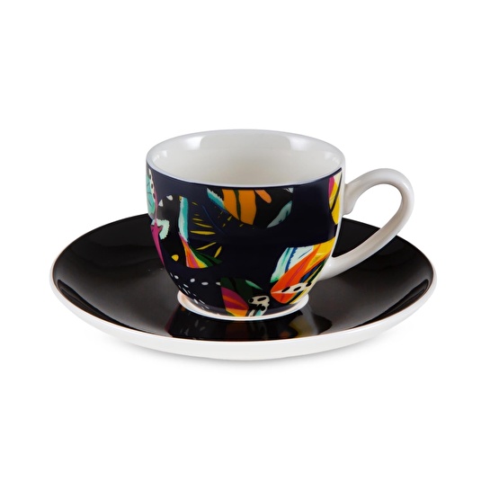 Jumbo Fiori 4'lü Kahve Fincan Takımı 90 ml