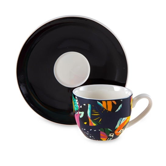 Jumbo Fiori 4'lü Kahve Fincan Takımı 90 ml