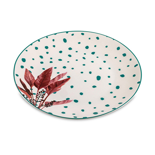 Jumbo Botanico 4'lü Pasta Tabağı 20 cm