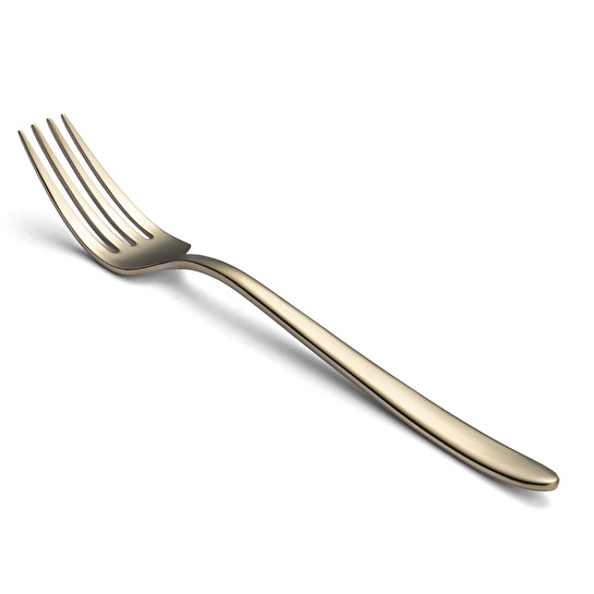 Jumbo 9400 Şampanya 84 Parça 12 Kişilik Çatal Kaşık Bıçak Seti